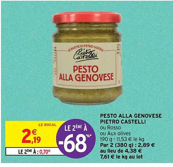 pesto alla genovese pietro castelli