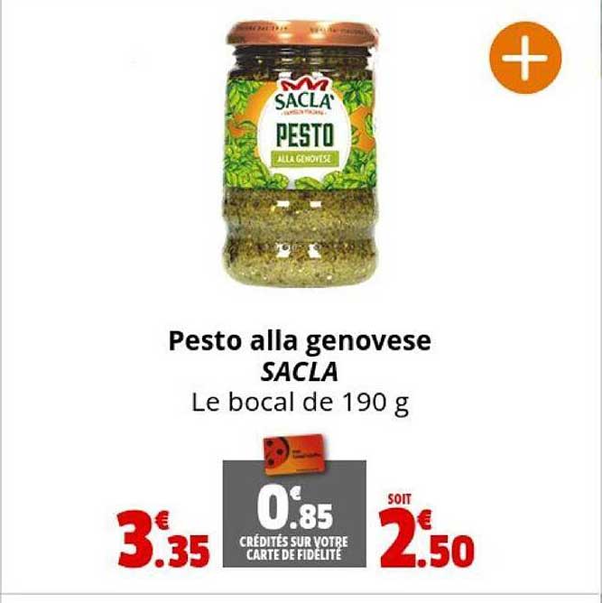 pesto alla genovese sacla
