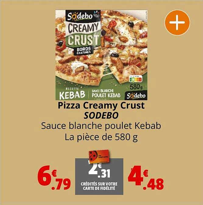 Pizza Creamy Crust Sodebo