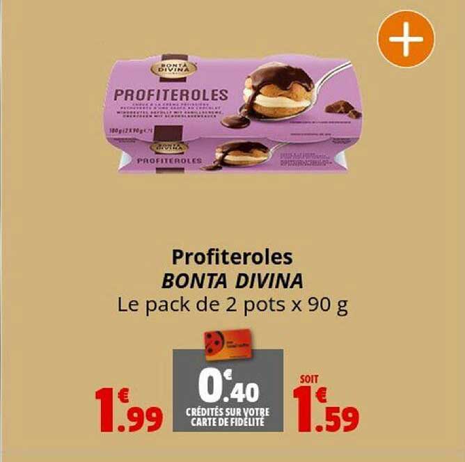 profiteroles bonta divina