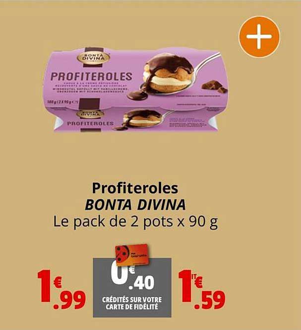 profiteroles bonta divina
