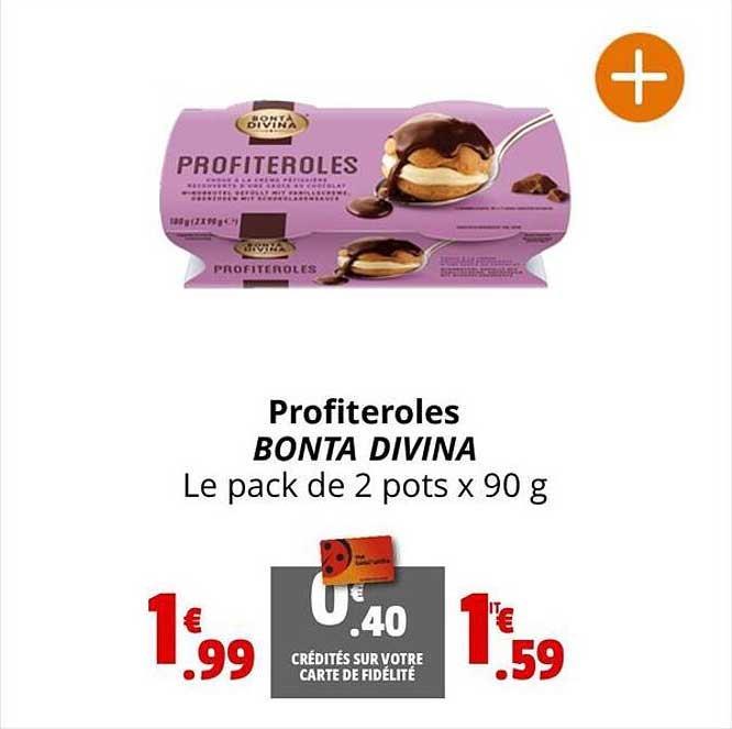 profiteroles bonta divina