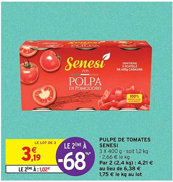 pulpe de tomates senesi