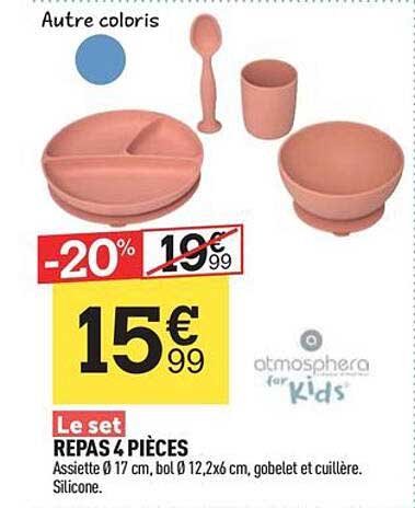 Repas 4 Pièces Atmosphera