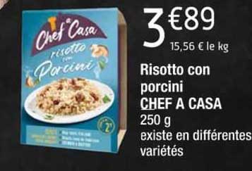 risotto con porcini chef a casa