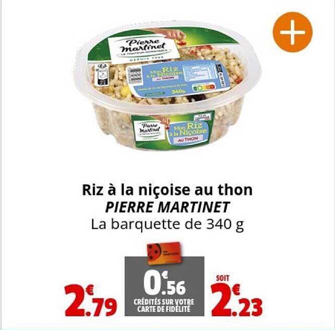 Riz à La Niçoise Au Thon Pierre Martinet