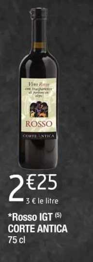 rosso igt corte antica