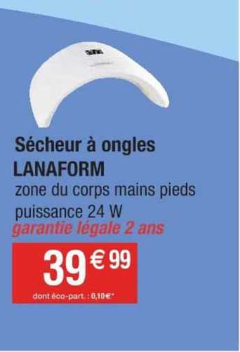 sécheur à ongles lanaform