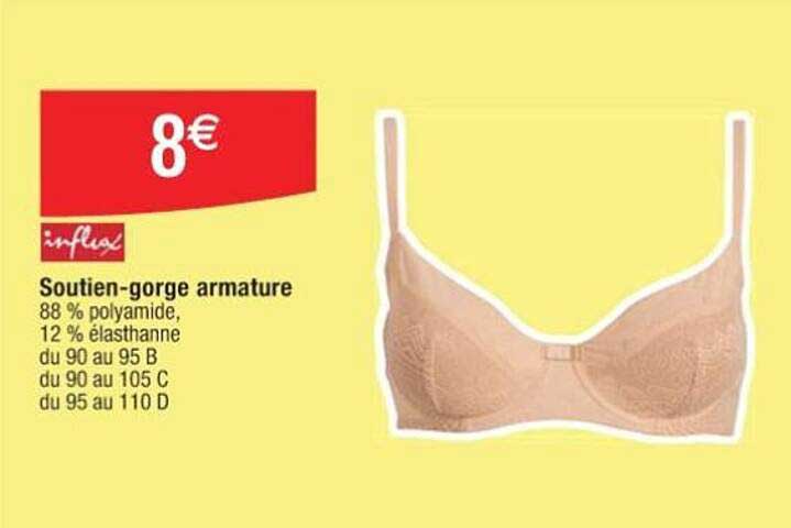 soutien-gorge armature influx