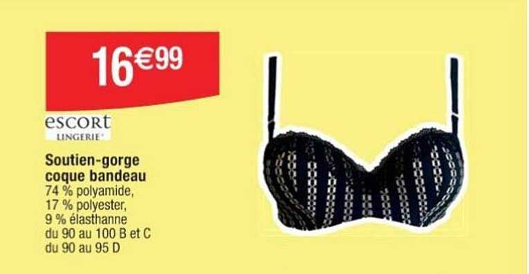 soutien-gorge coque bandeau