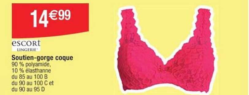 soutien-gorge coque escort lingerie