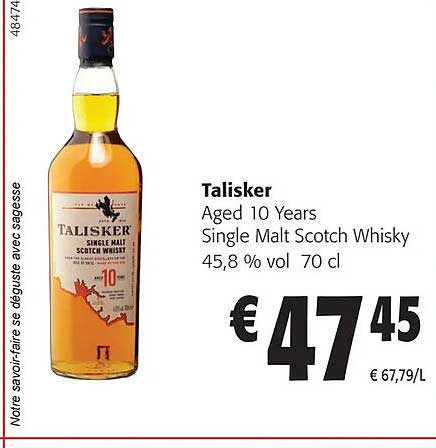 talisker aged 10 years