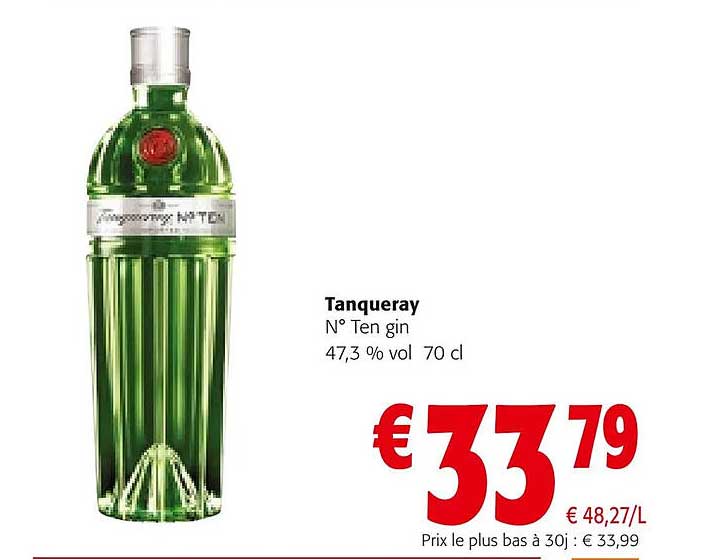 tanqueray n° ten gin 47,3% vol
