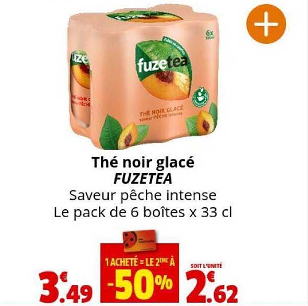 Thé Noir Glacé Fuzetea