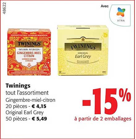 twinings tout l'assortiment