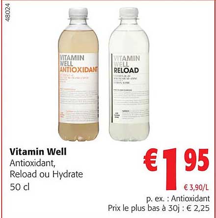 vitamin well antioxidant, reload ou hydrate