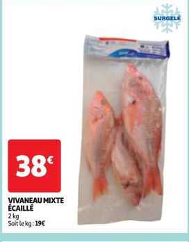 vivaneau mixte écaillé