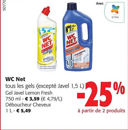 WC Net Tous Les Gels