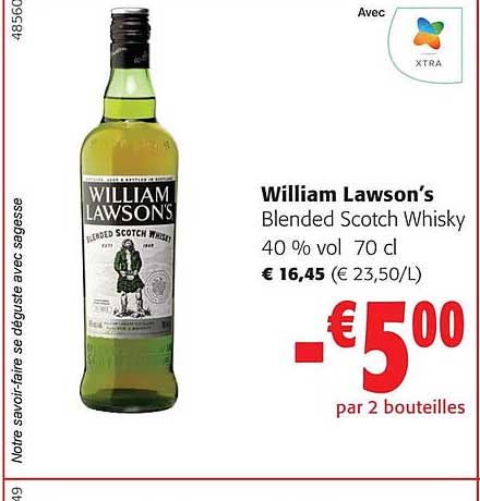 william lawson's blended scotch whisky
