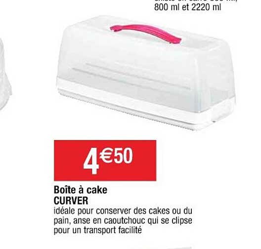 Boîte à Cake Curver