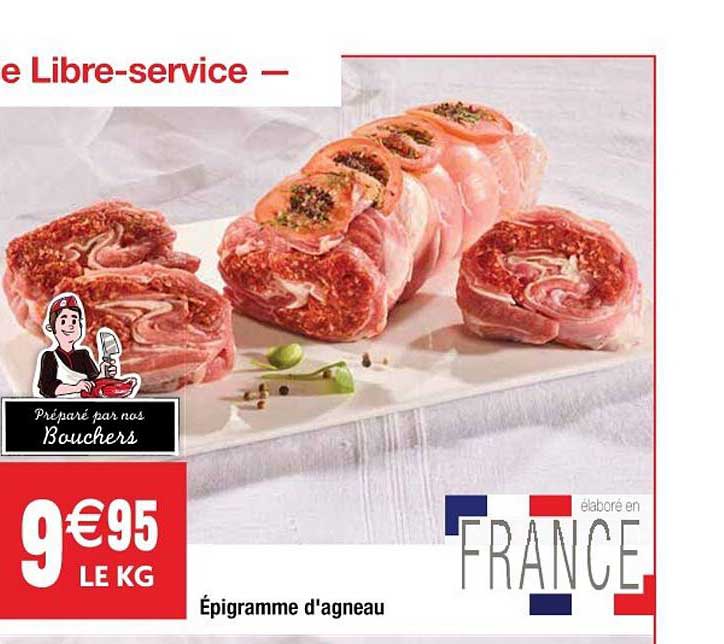 épigramme d'agneau