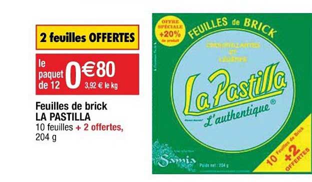 Feuilles De Brick La Pastilla