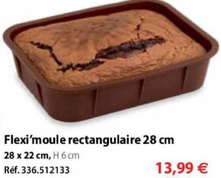 flexi'moule rectangulaire 28cm