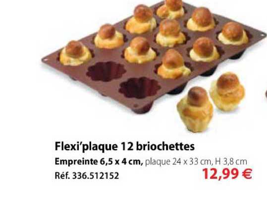 flexi'plaque 12 briochettes