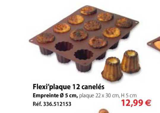 flexi'plaque 12 canelés