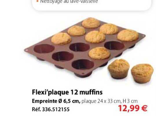 flexi'plaque 12 muffins