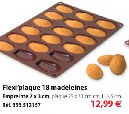 flexi'plaque 18 madeleine