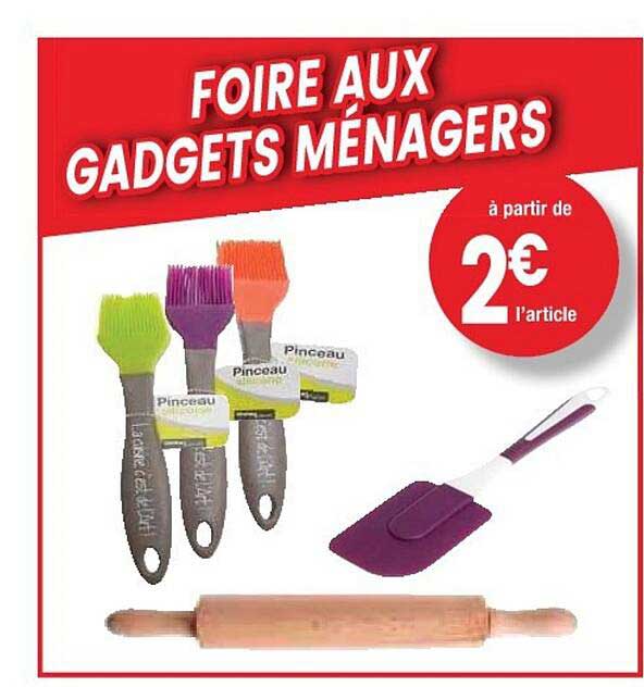 foire aux gadgets ménagers