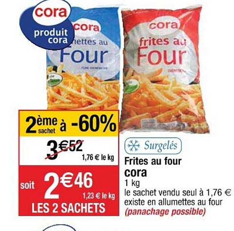 Frites Au Four Cora