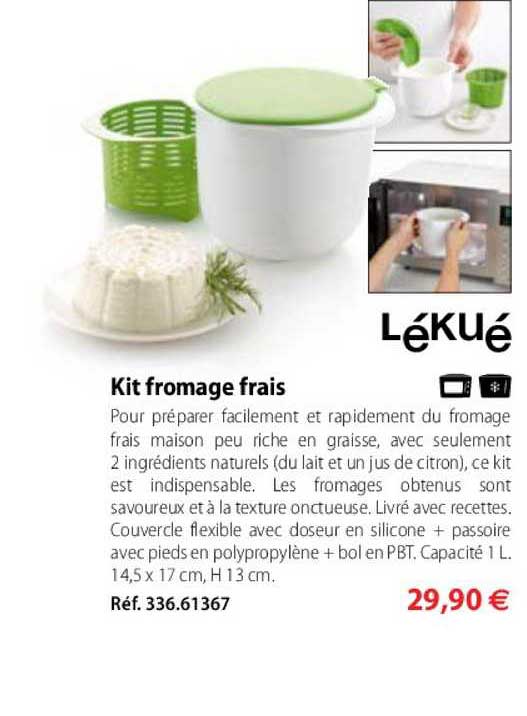 kit fromage frais lékué