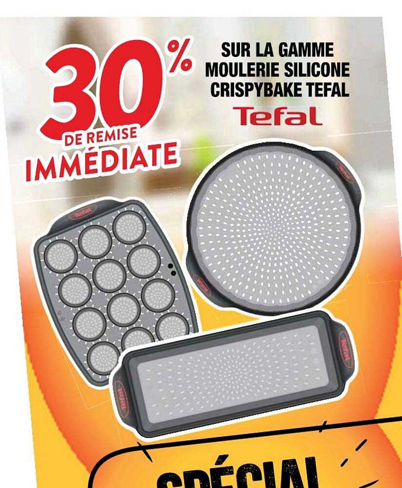 la gamme moulerie silicone crispybake tefal