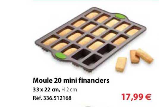 Moule 20 Mini Financiers