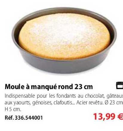 moule à manqué rond 23 cm
