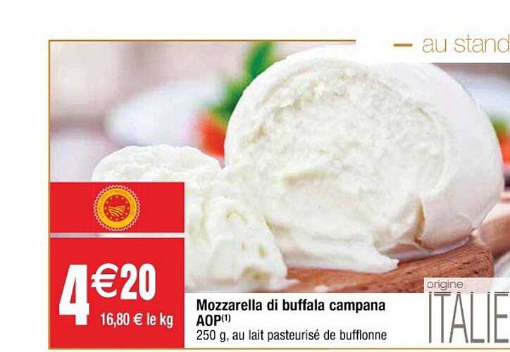 Mozzarella Di Buffala Campana Aop