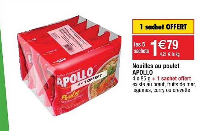 Nouilles Au Poulet Apollo