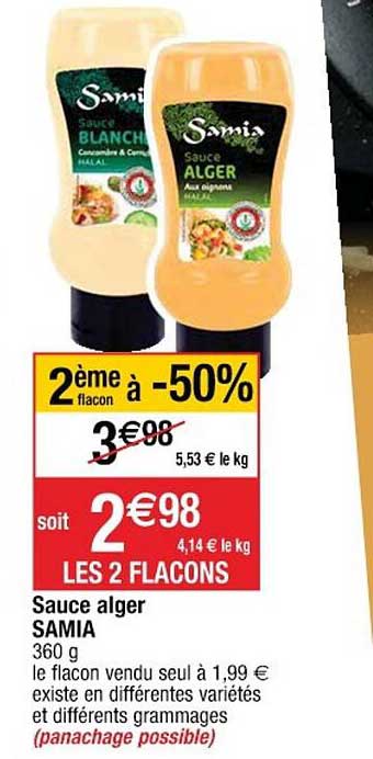 Sauce Alger Samia