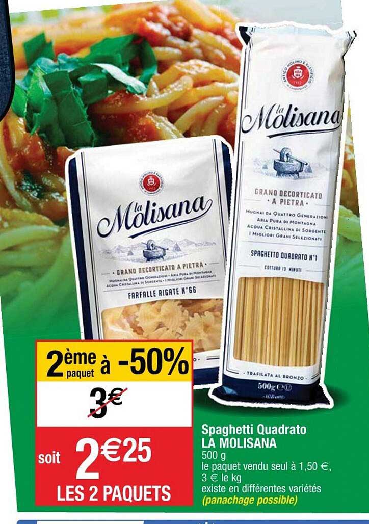 Spaghetti Quadrato La Molisana