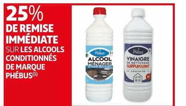 Alcools Conditionnées De Marque Phébus