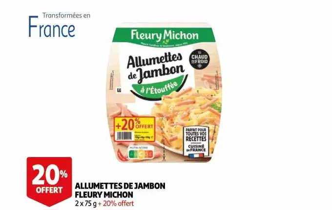 allumettes de jambon fleury michon