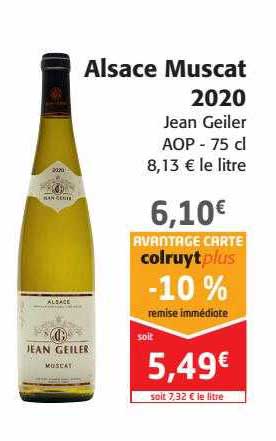 alsace muscat 2020 jean geiler aop