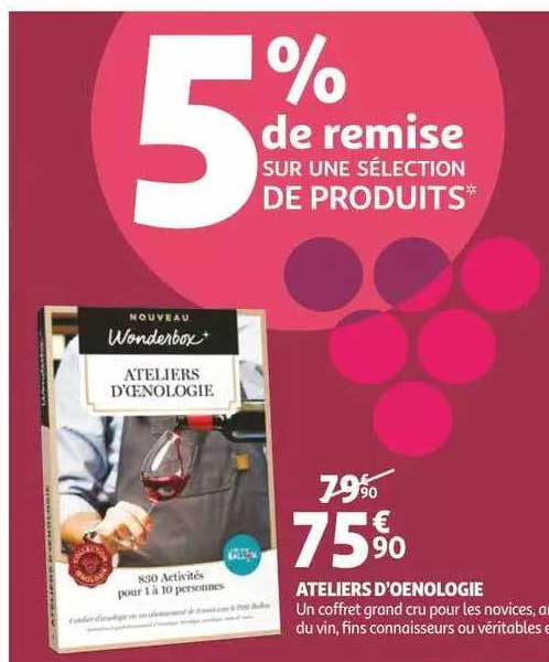 ateliers d'oenologie