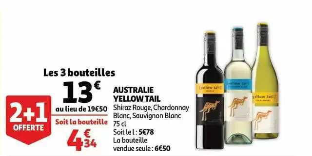 australie yellow tail