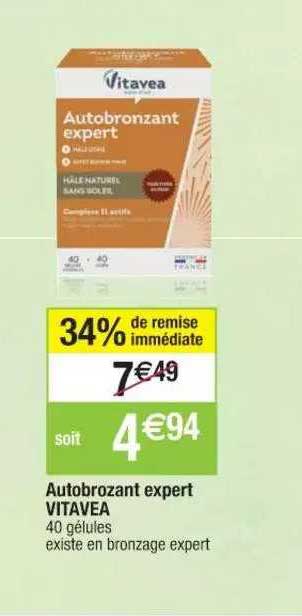 autobronzant expert vitavea