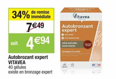 autobronzant expert vitavea