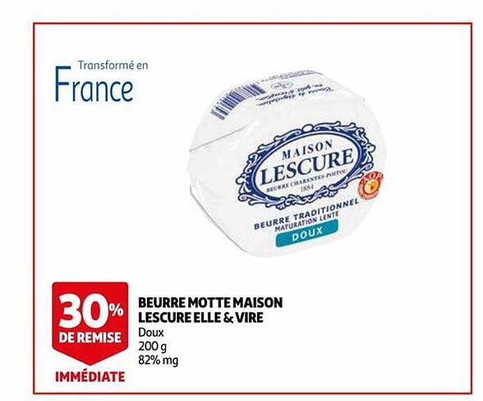 Beurre Motte Maison Lescure Elle & Vire