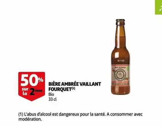 bière ambrée vaillant fourquet